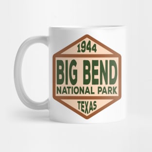 Big Bend National Park badge Mug